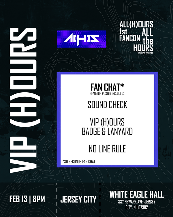 ALL(H)OURS - JERSEY CITY - VIP (H)OURS BENEFIT PACKAGE