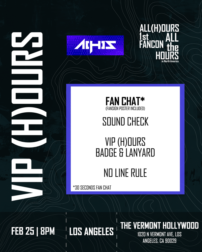 ALL(H)OURS - LOS ANGELES - VIP (H)OURS BENEFIT PACKAGE