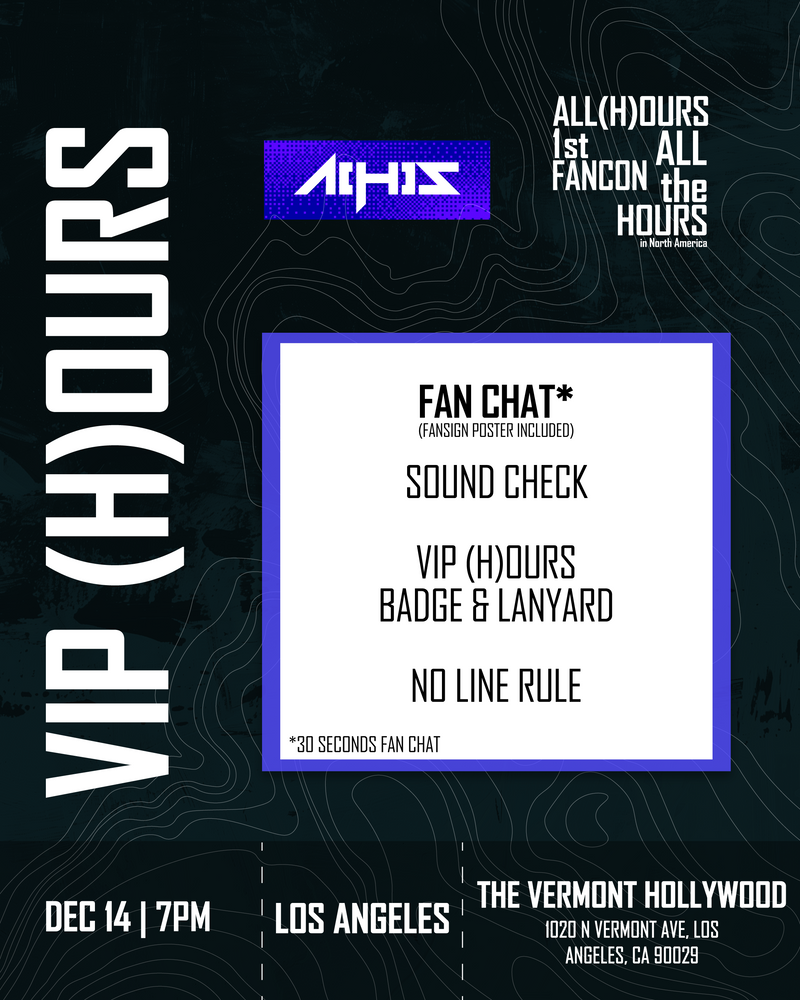 ALL(H)OURS - LOS ANGELES - VIP (H)OURS BENEFIT PACKAGE