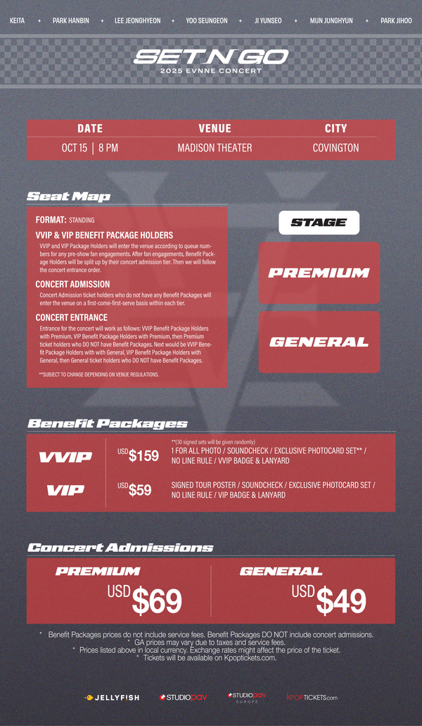 EVNNE 2025 - COVINGTON - VVIP BENEFIT PACKAGE