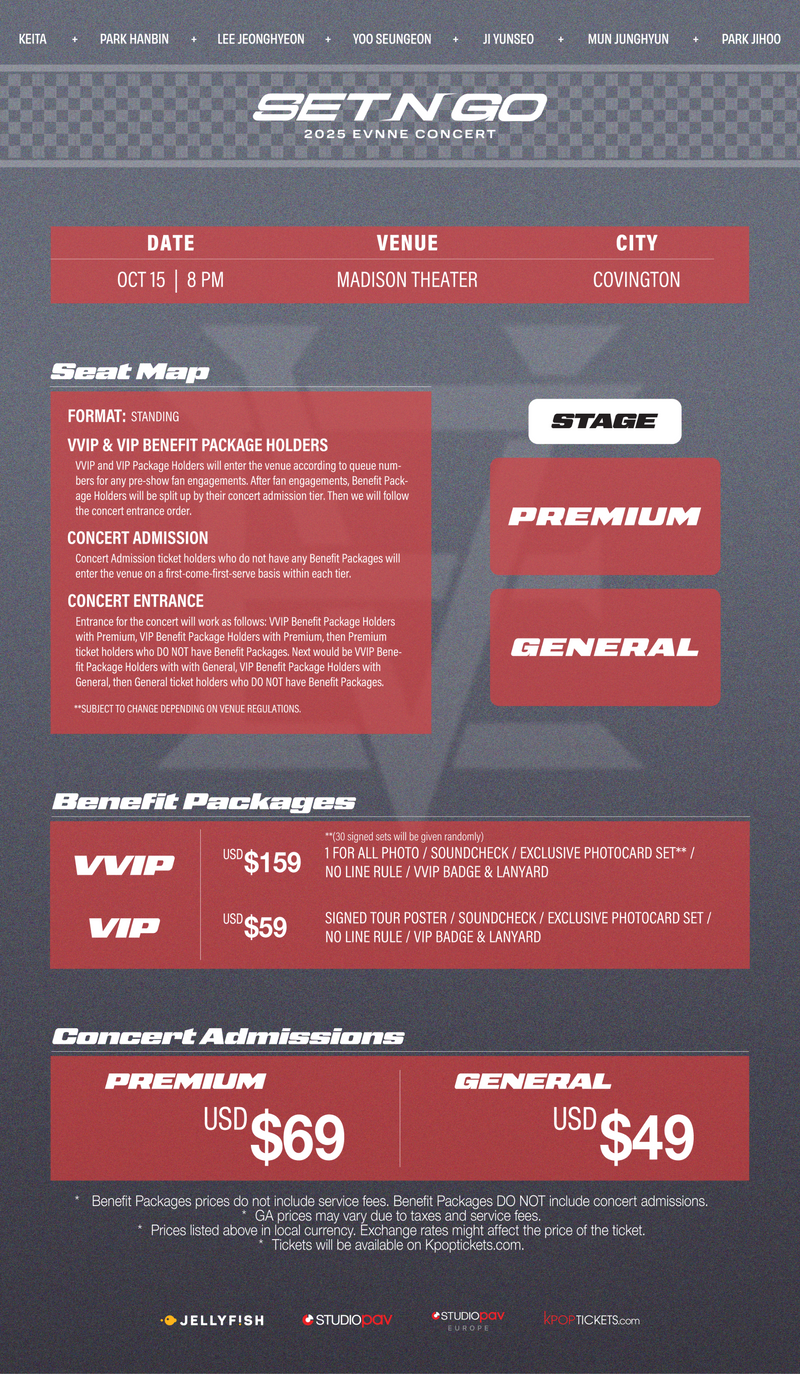 EVNNE 2025 - COVINGTON - VIP BENEFIT PACKAGE