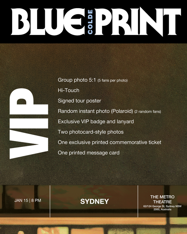 COLDE - SYDNEY - VIP BENEFIT PACKAGE