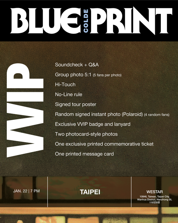 COLDE - TAIPEI - VVIP BENEFIT PACKAGE