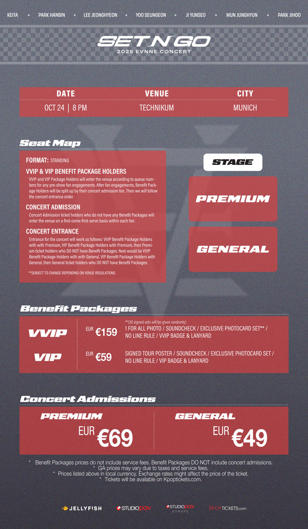 EVNNE 2025 - MUNICH - VIP BENEFIT PACKAGE