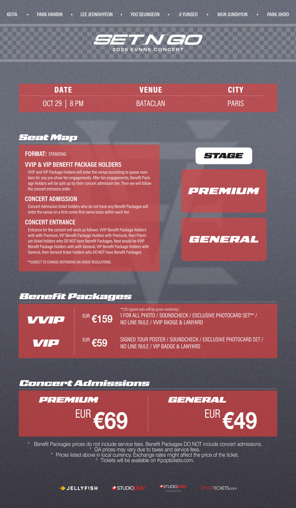 EVNNE 2025 - PARIS - VIP BENEFIT PACKAGE