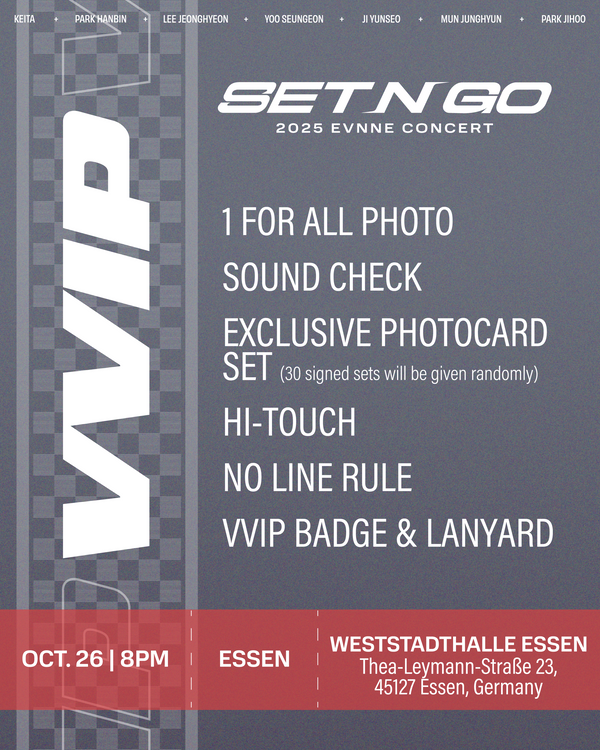 EVNNE 2025 - ESSEN - VVIP BENEFIT PACKAGE