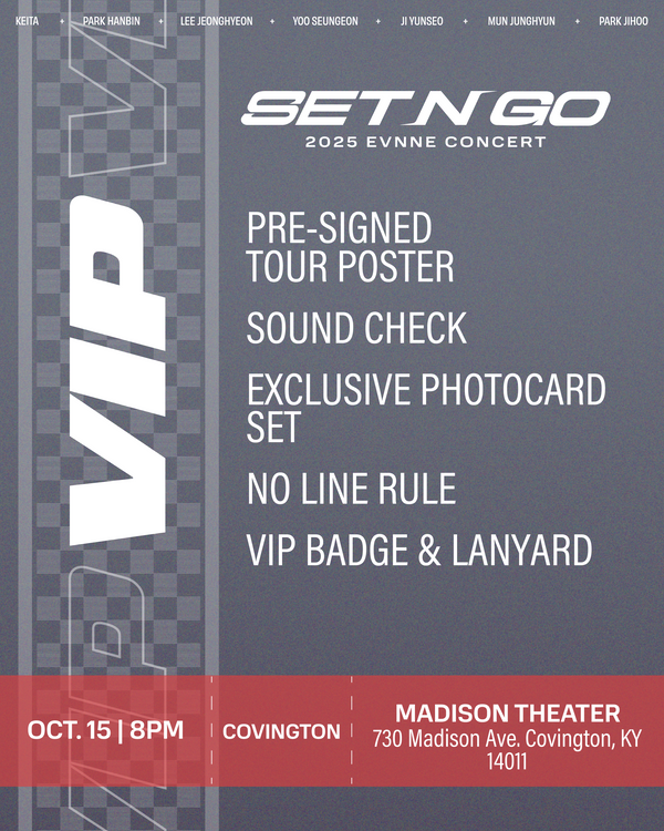 EVNNE 2025 - COVINGTON - VIP BENEFIT PACKAGE