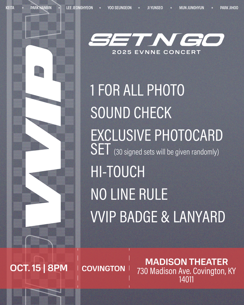 EVNNE 2025 - COVINGTON - VVIP BENEFIT PACKAGE