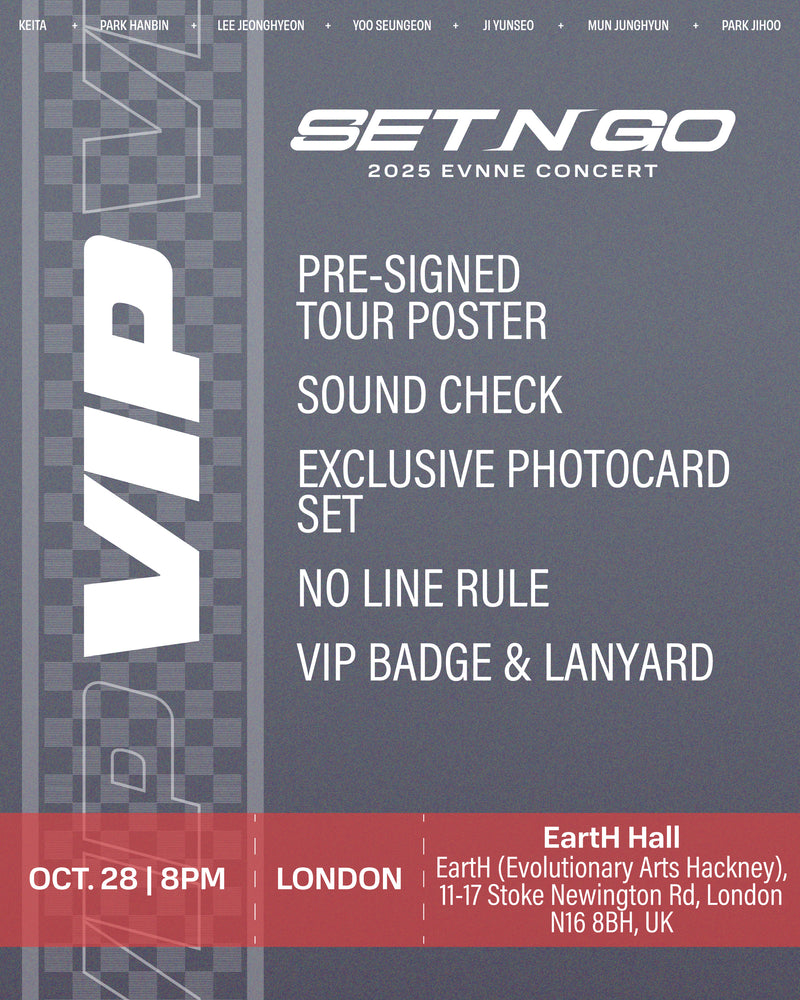 EVNNE 2025 - LONDON - VIP BENEFIT PACKAGE