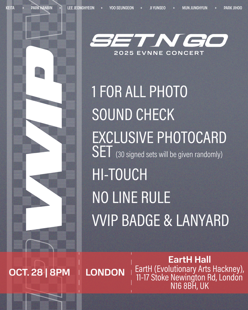 EVNNE 2025 - LONDON - VVIP BENEFIT PACKAGE