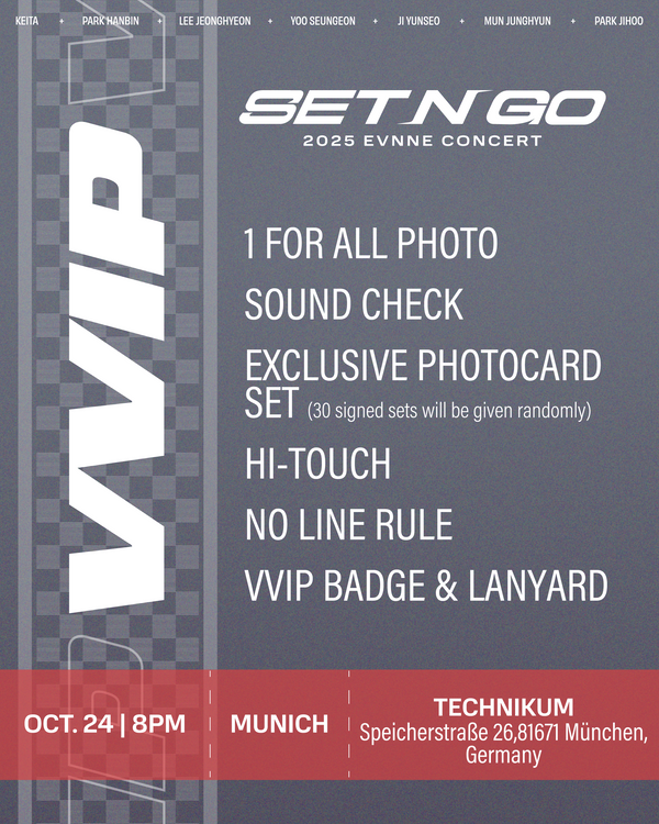 EVNNE 2025 - MUNICH - VVIP BENEFIT PACKAGE