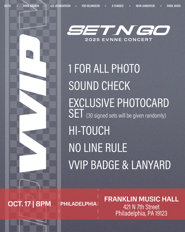 EVNNE 2025 - PHILADELPHIA - VVIP BENEFIT PACKAGE