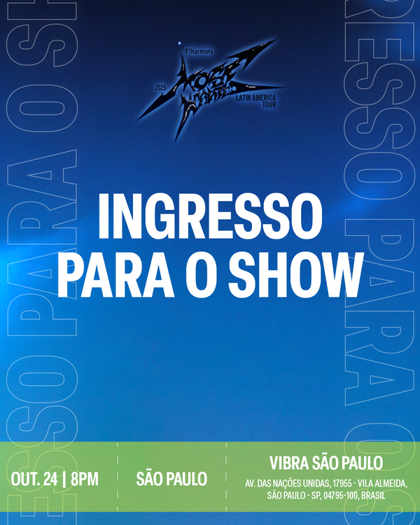 P1HARMONY 2025 - SAO PAULO - CONCERT ADMISSION