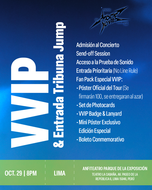 P1HARMONY 2025 - LIMA - VVIP & TRIBUNA JUMP