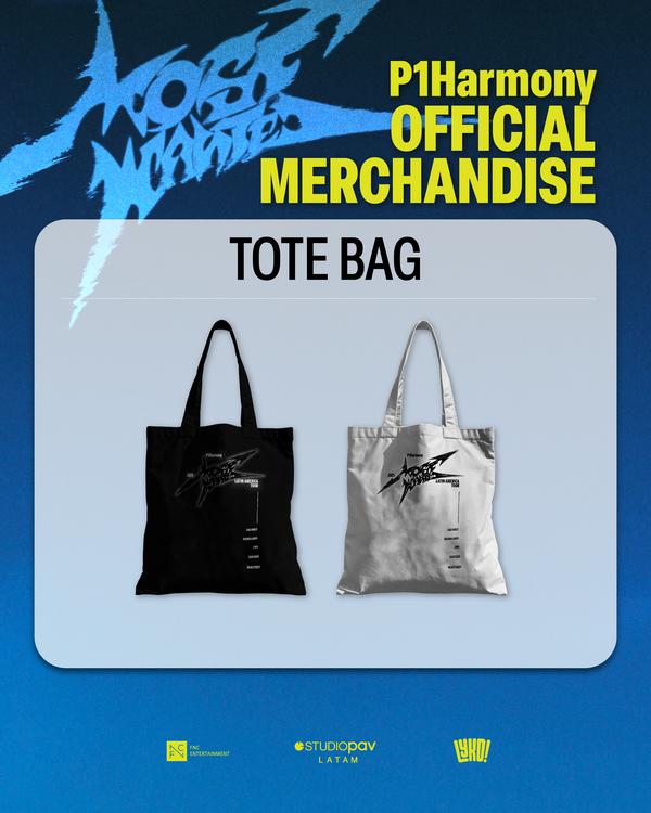 [ON-SITE PICKUP PRE-ORDER] 2025 P1HARMONY LIVE TOUR - Official Tote Bag
