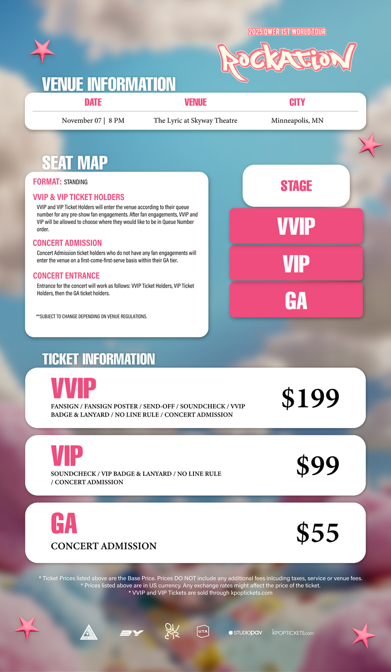 QWER 2025 - MINNEAPOLIS - GENERAL ADMISSION