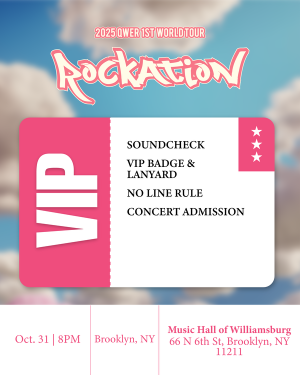 QWER 2025 - BROOKLYN - VIP ADMISSION