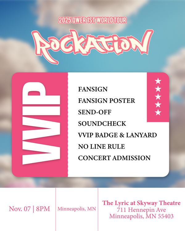 QWER 2025 - MINNEAPOLIS - VVIP ADMISSION