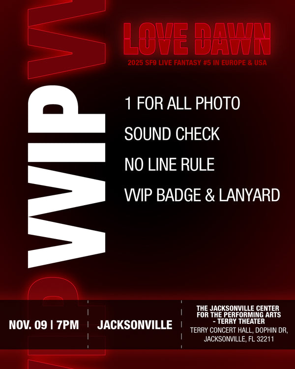 SF9 - JACKSONVILLE - VVIP BENEFIT PACKAGE