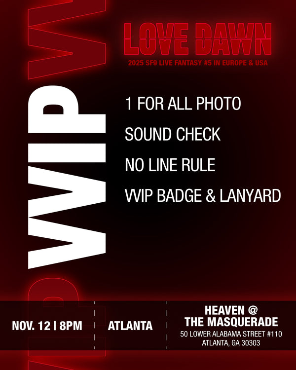 SF9 - ATLANTA - VVIP BENEFIT PACKAGE