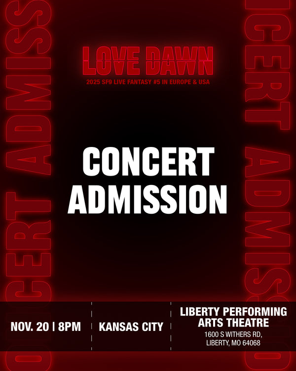SF9 - KANSAS CITY - CONCERT ADMISSION