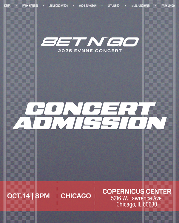 EVNNE 2025 - CHICAGO - CONCERT ADMISSION