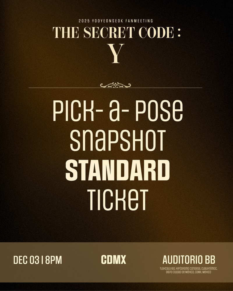 YOO YEONSEOK - MEXICO CITY - STANDARD SNAPSHOT